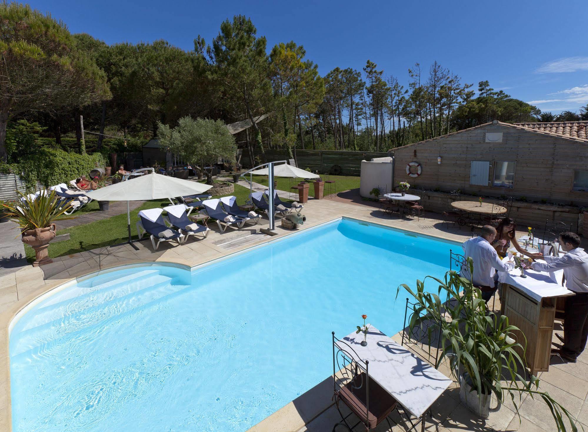 Hôtel Restaurant&Spa Plaisir Le Bois-Plage-en-Ré Exterior foto